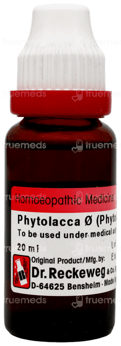 Dr Reckeweg Phytolacca D Q Mother Tincture 20 Ml